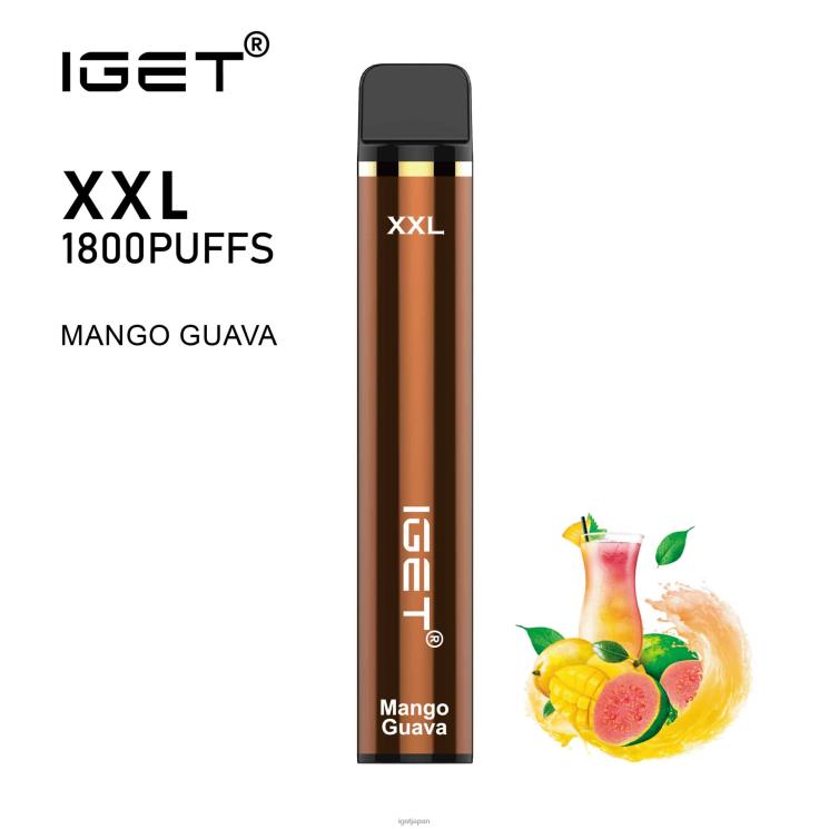 DRZ2662 xxlをゲット マンゴーグアバ IGET ベイプ ニコチン