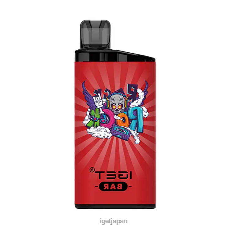 DRZ26275 イゲットバー 3500パフ クワドルベリー IGET Vape ニコチン