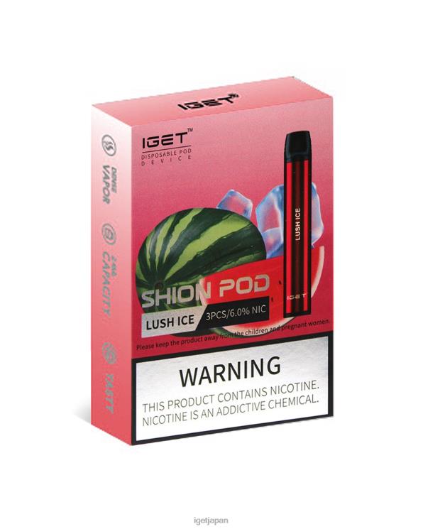 DRZ2617 3×イゲットシオン 豊かな氷 IGET Vape ニコチン