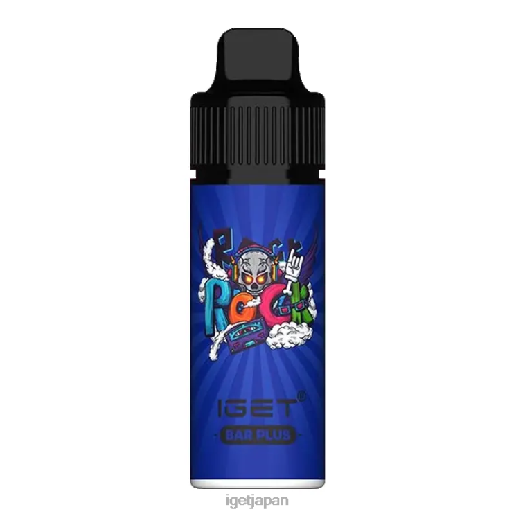 DRZ26663 IGET バー プラス - 6000 パフ ブルーベリー ラズベリー バブルガム Vape Japan